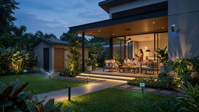 Bukan Cuma Hemat Listrik, Ini 5 Alasan Tren Rumah Pintar 2026 Fokus pada Area Outdoor