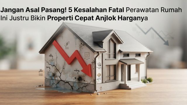 Jangan Asal Pasang! 5 Kesalahan Fatal Perawatan Rumah Ini Justru Bikin Properti Cepat Anjlok Harganya