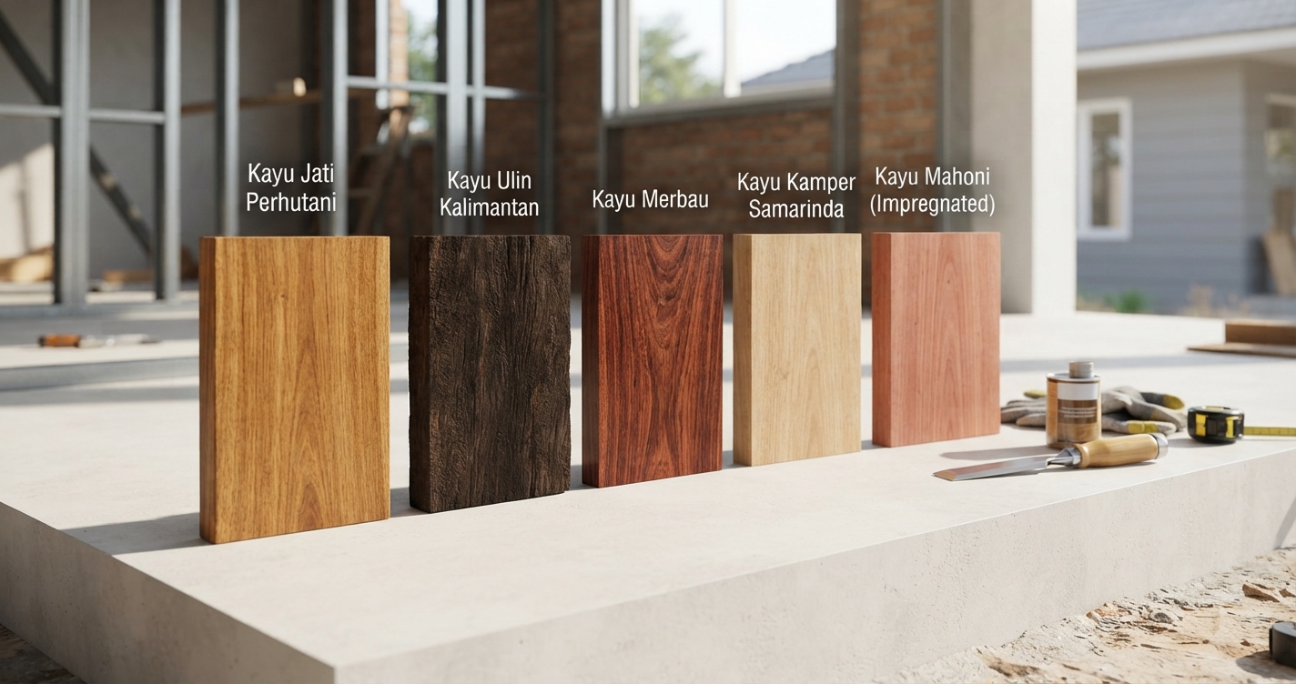 Jangan Asal Pilih Kayu! Ini 5 Jenis Material Anti-Rayap Terbaik yang Sering Dilewatkan Saat Renovasi Rumah